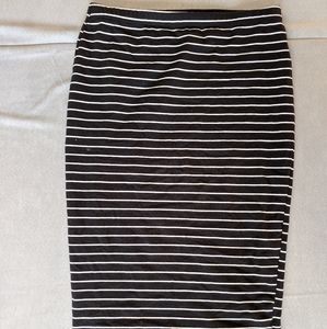 Midi pencil skirt